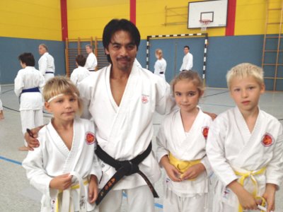 Julian mit den Tigern